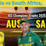 Australia vs South africa 1st T20I