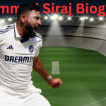 Mohammed Siraj Biography