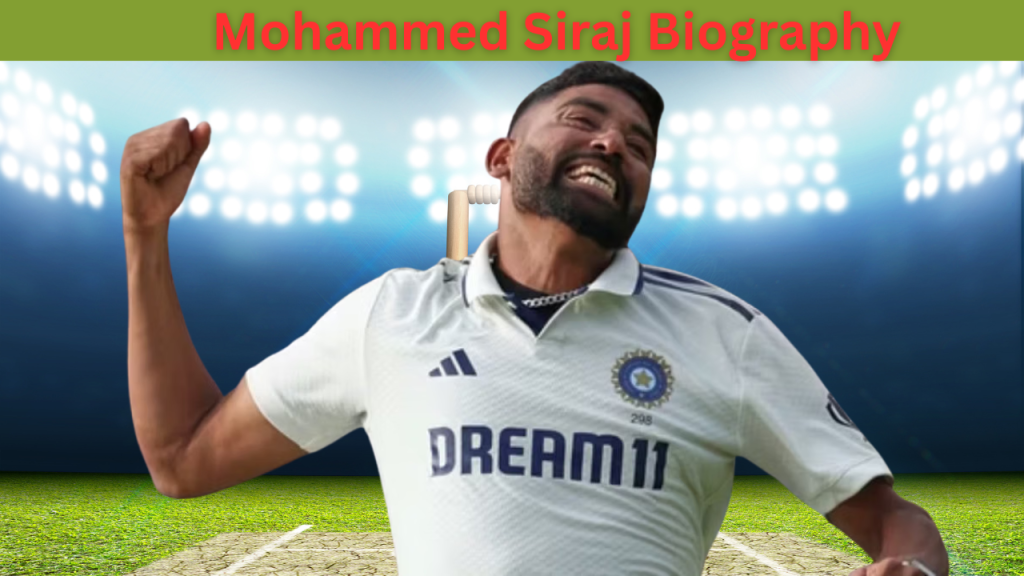 Mohammed Siraj Biography