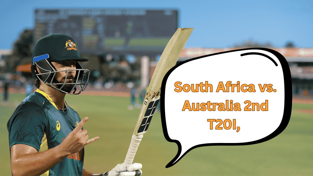 South Africa vs. Australia 2nd T20I, 2025