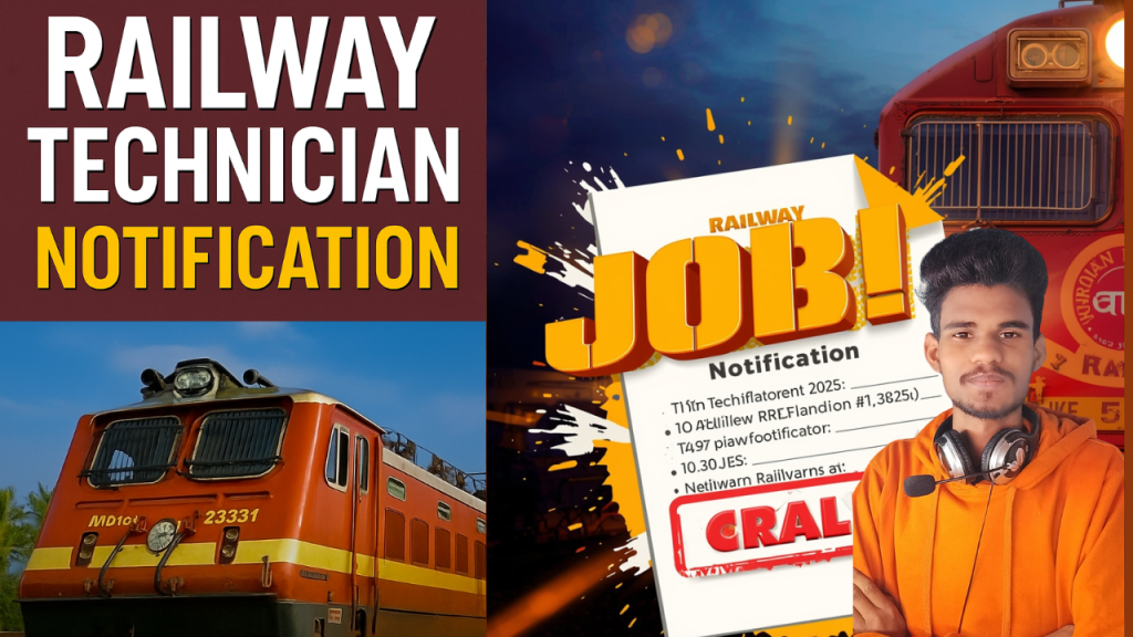 Railway RRB Technician Recruitment 2025