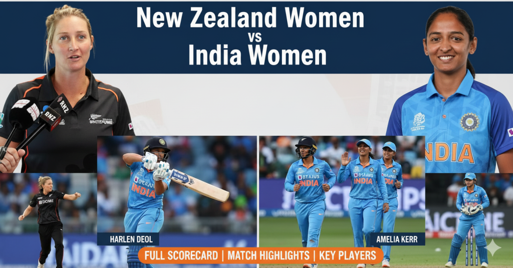 New Zealand Women vs India Women