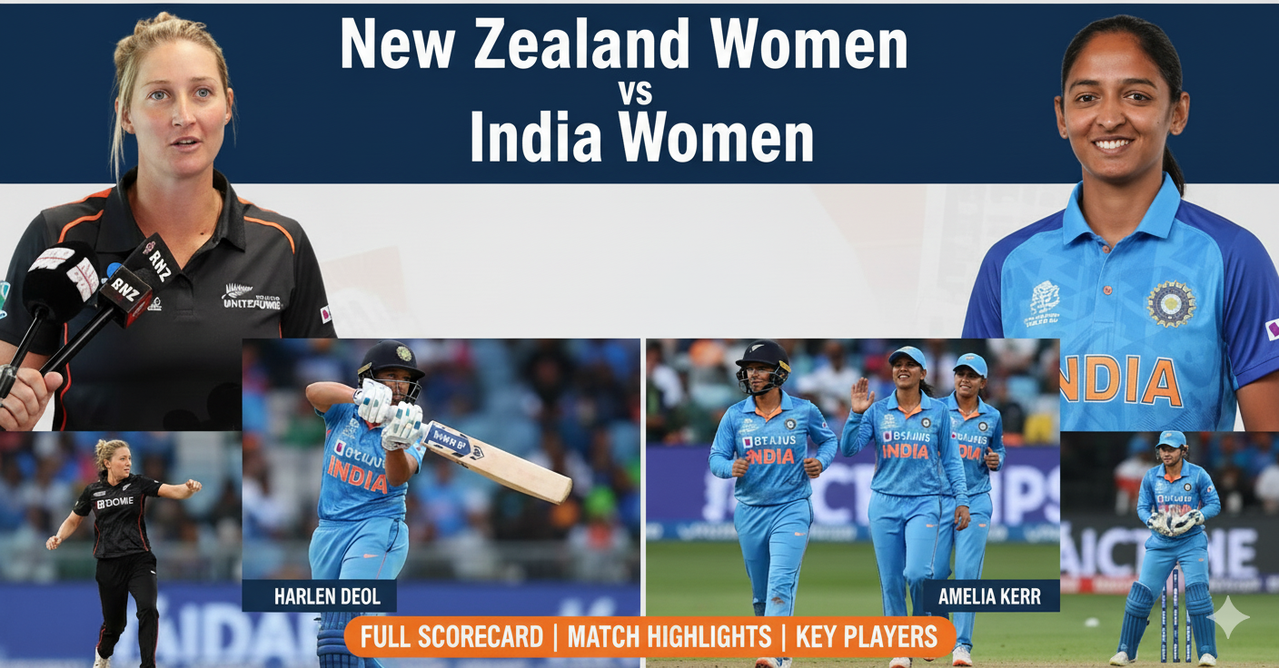 New Zealand Women vs India Women