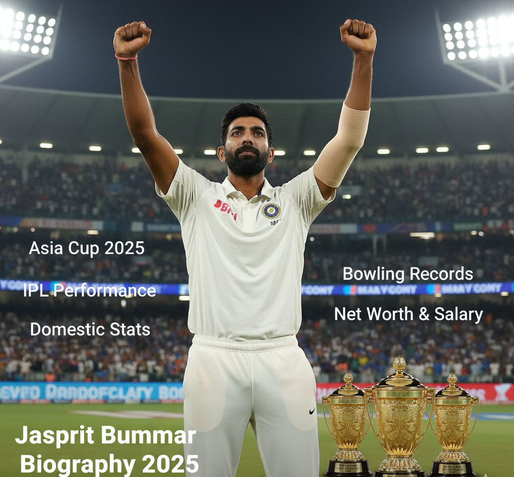 Jasprit Bumrah Biography 2025