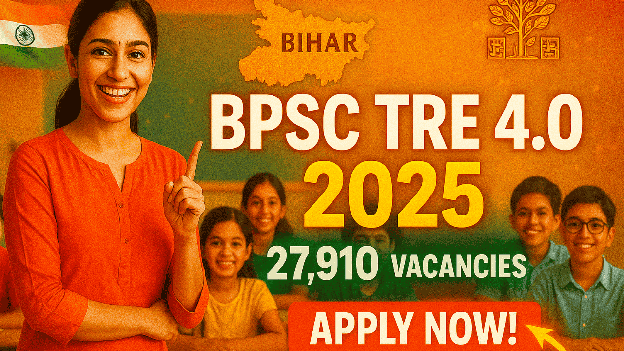 BPSC TRE 4.0 Notification 2025