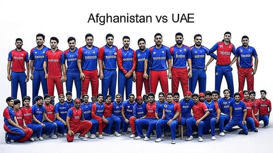 Afghanistan vs UAE Match
